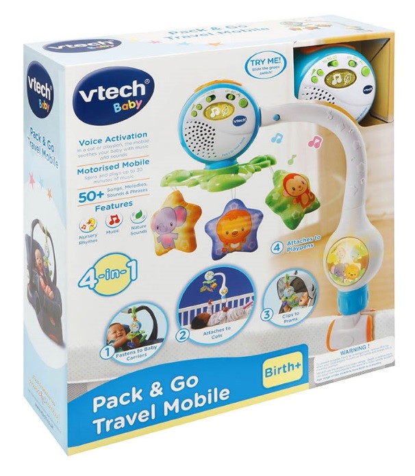 vtech pack and go travel mobile