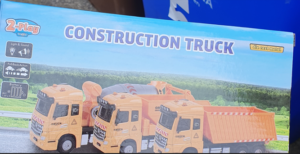 Children's construction truck toy