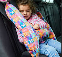 Kids H-Shaped Car Cushion with princess design