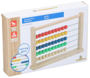 Wooden counting toy