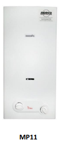 Gas water heater model MP11