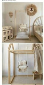 Indoor singular swing set